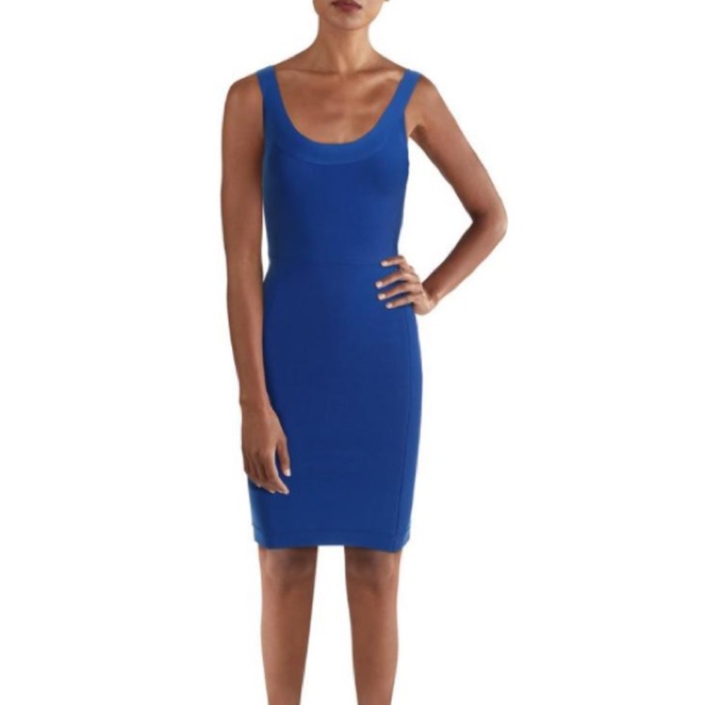 BCBG royal blue bodycon dress